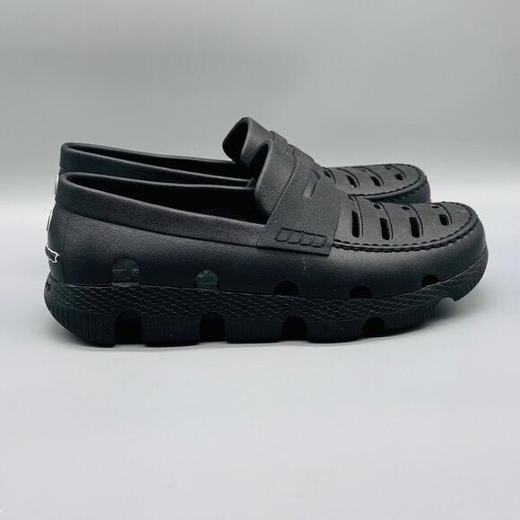 Cole Haan Shoes Mens 10 Black ZEROGRAND All Day Loafers Slip On Water Friendly - Picture 1 of 10
